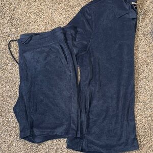Express Blue Casual Shorts